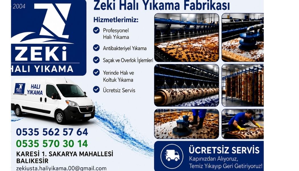 Karesi 1. Sakarya Halı Yıkama – Profesyonel ve Güvenilir Temizlik Hizmeti